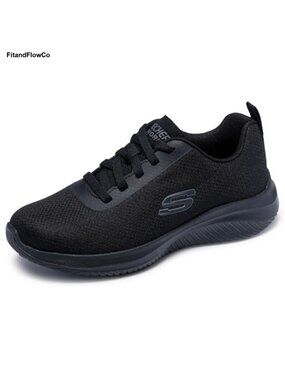 Slip-Resistant Work Sneakers Memory Foam Non-Slip Athletic Shoes